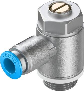 Festo 193150 One-way flow control valve GRLA-3/8-QS-8-D