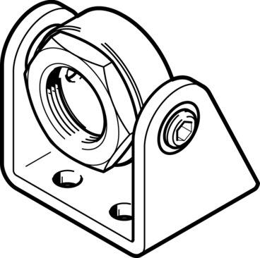 Festo 552904 Swivel mounting CRSBN-20/25