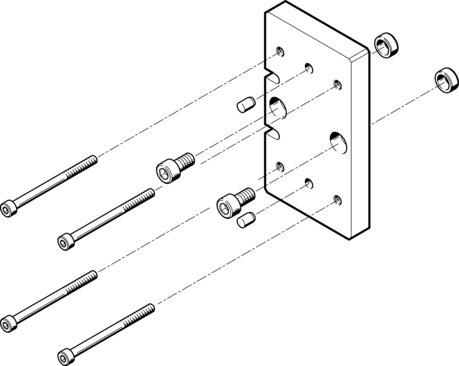 Festo 537183 Adapter kit HAPG-85