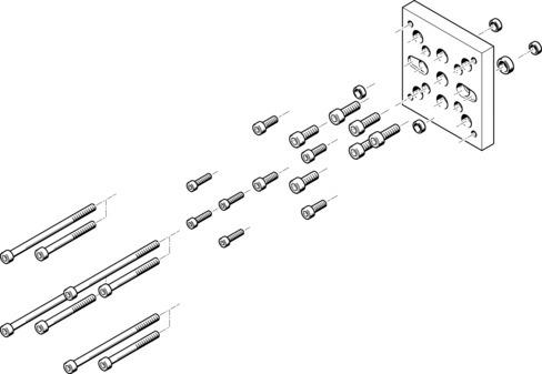 Festo 558307 Adapter kit HAPB-39
