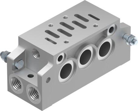 Festo 152789 Manifold sub-base with 90° connections NAVW-1/4-1-ISO