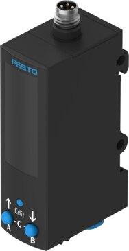 Festo 568665 Pressure sensor SDE3-D10M-B-HQ4-2P-M8