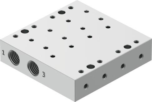 Festo 8083544 Manifold rail VABM-P6-15MB-G18-M5-4