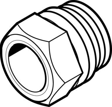 Festo 572381 Adapter VMPAL-FSP-G1/4