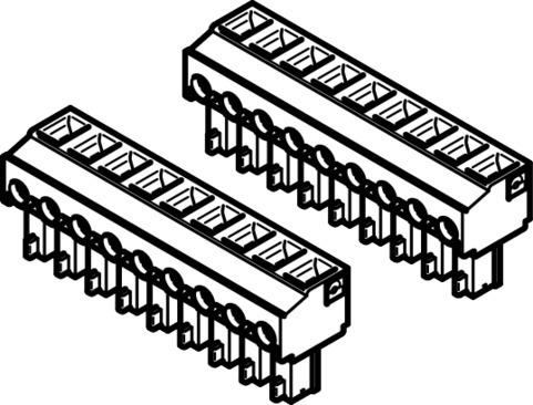 Festo 552255 Assortment of plugs NEKM-C-2