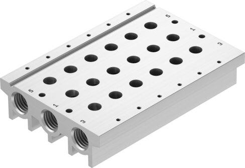 Festo 574458 Manifold rail VABM-L1-18S-G38-5