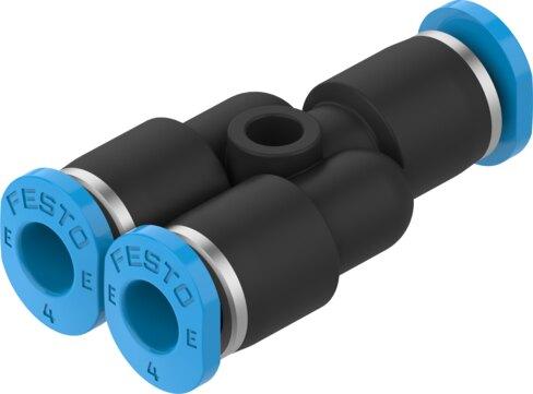 Festo 8113157 Push-in Y-connector NPQE-Y-Q4-E-P10