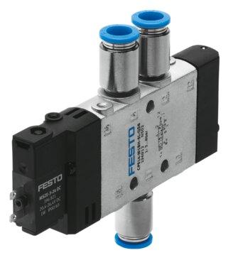 Festo 196911 Air solenoid valve CPE14-M1BH-5L-QS-6