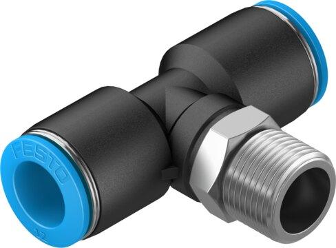Festo 130801 Push-in T-fitting QST-3/8-12-20