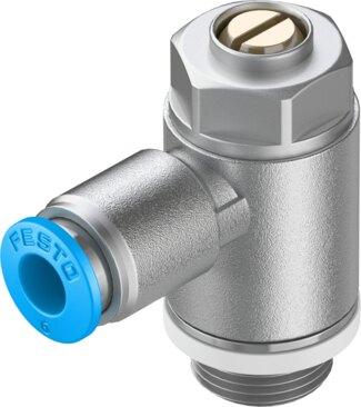 Festo 193146 One-way flow control valve GRLA-1/4-QS-6-D