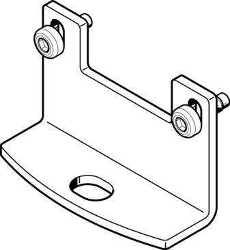 Festo 550217 Mounting bracket CPX-M-BG-RW-2X