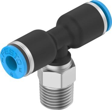 Festo 8113051 Push-in T-fitting NPQE-T-R18-Q4-P10