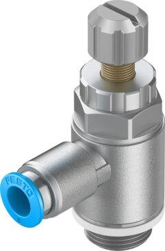 Festo 534342 One-way flow control valve GRLA-3/8-QS-8-RS-D