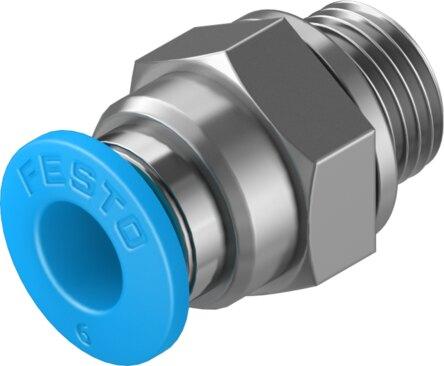 Festo 186096 Push-in fitting QS-G1/8-6