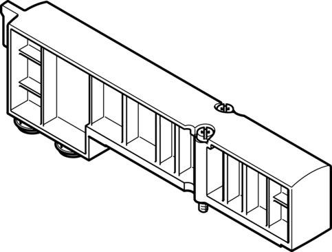 Festo 573729 Cover plate VMPA14-RP