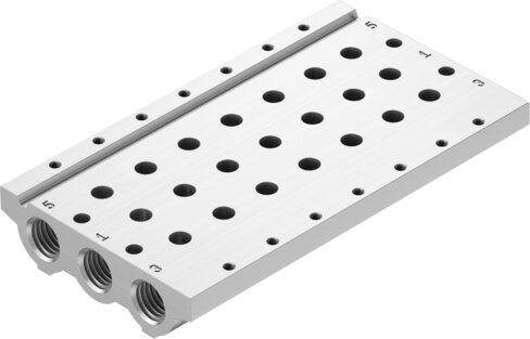 Festo 566623 Manifold rail VABM-L1-14S-G14-7