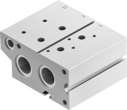 Festo 576490 Manifold block VABM-B10-20EEE-G38-2-P3