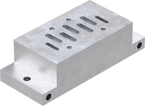 Festo 9485 Individual subbase NAU-1/4-1B-ISO