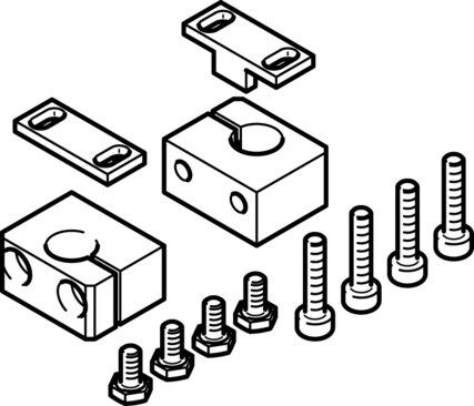 Festo 1435234 Sensor bracket DASI-B13-63-S8