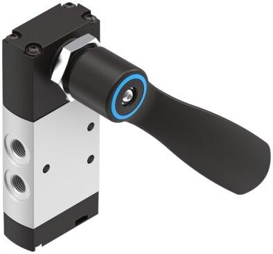 Festo 4165859 Hand lever valve VHEF-HS-P53E-M-G18