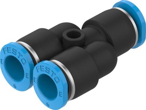 Festo 8113159 Push-in Y-connector NPQE-Y-Q6-E-P10