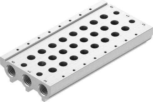 Festo 566564 Manifold rail VABM-L1-10S-G18-8