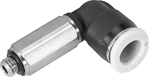 Festo 573064 Push-in L-fitting, long QBMLL-10-32-UNF-1/4-U