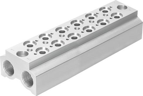 Festo 550554 Manifold block CPE10-3/2-PRS-1/4-6