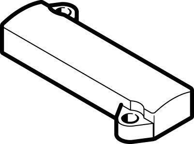 Festo 525132 Cover plate MHAP2-BP-5