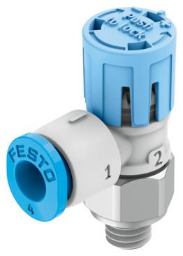 Festo 8068743 One-way flow control valve VFOE-LS-T-M5-Q4