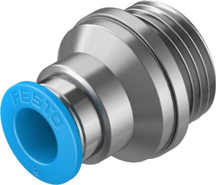 Festo 186111 Push-in fitting QS-G3/8-8-I