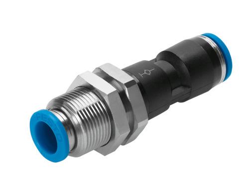Festo 130638 Push-in bulkhead connector QSSK-6