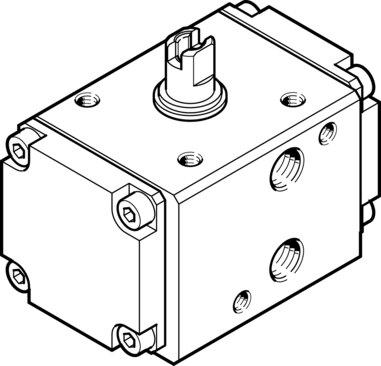 Festo 549666 Quarter turn actuator DAPS-0008-090-R-F03