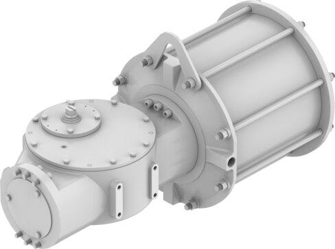 Festo 8211835 Quarter turn actuator DFPD-9500-SY-Y-90-RD-F1625