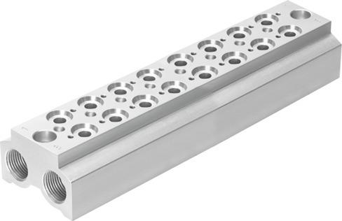 Festo 550556 Manifold block CPE10-3/2-PRS-1/4-8