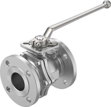 Festo 8097473 Ball valve VZBF-21/2-P1-20-D-2-F0710-M-V15V15