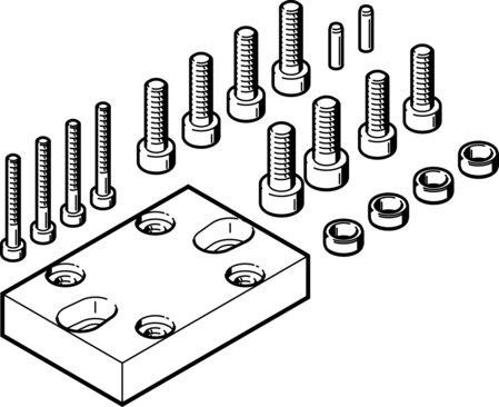 Festo 191901 Adapter kit HAPG-55