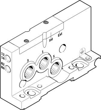 Festo 560947 End plate VMPAL-EPR-SP