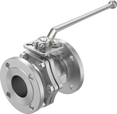 Festo 8097474 Ball valve VZBF-3-P1-20-D-2-F0710-M-V15V15