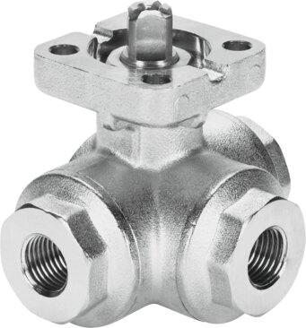 Festo 1692221 Ball valve VZBA-3/8"-GGG-63-32T-F0304-V4V4T