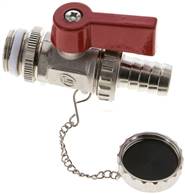 Landefeld KH 12 KFE Landefeld KH 12 KFE — KFE ball valve G 1/2" with nozzle, nickel-plated brass