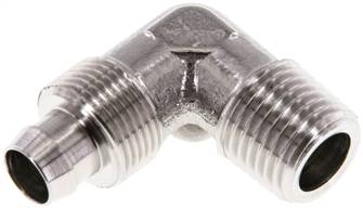 Landefeld GK 148 ES Landefeld GK 148 ES — Elbow threaded piece R 1/4"-10x8mm, 1.4404 without nuts
