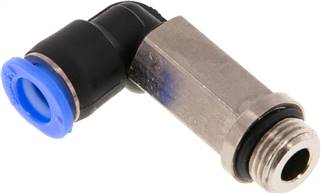 Sang-A IQSMLL 186 G Sang-A IQSMLL 186 G — Elbow push in fitting, long G 1/8"-6mm, IQS mini of Sang-A