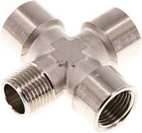 Landefeld KE 12 MSV Landefeld KE 12 MSV — Cross-piece G 1/2"(FT)-R 1/2"(MT), Nickel-plated brass