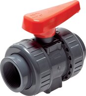 Landefeld KH 40 PVCFKM Landefeld KH 40 PVCFKM — Ball valve, PVC-U/ FKM, Rp 4" (industrial version)