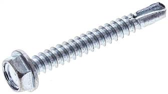 Landefeld 7504K-4,8X38 Landefeld 7504K-4,8X38 — Drilling screw DIN 7504K, Hexagon head (form K), 4,8x38mm