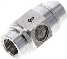 Landefeld SE 12 K ES Landefeld SE 12 K ES — Stainless steel clamp venting valve, G 1/2", compact