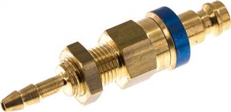 Landefeld KSKS 4 NW5 BA-BL Landefeld KSKS 4 NW5 BA-BL — Bulkhead coupling plug (NW5) 6x4mm hose, Brass