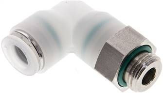Sang-A IQSL 148 G PVDF Sang-A IQSL 148 G PVDF — Elbow push in fitting G 1/4"-8mm, IQS-ES LE/IQS-PVDF of Sang-A