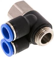 Sang-A IQSYTF 1212 G Sang-A IQSYTF 1212 G — Y elbow push in fitting, I/A G 1/2"-12mm, IQS standard of Sang-A